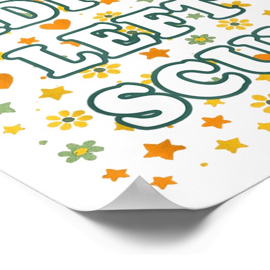 Radical Left S Funny Sarcastic Quote  Poster (Ecke)