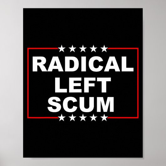 Radical Left S Shirt I Am Radical Left S Funny Poster (Vorne)