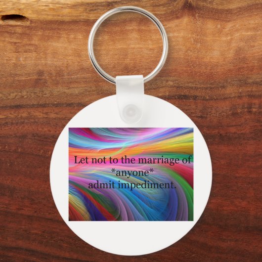 Radical Shakespeare Schlüsselanhänger (Vorderseite)