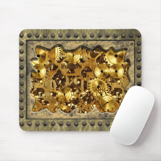 Radical Steampunk 10 Mousepad (Mit Mouse)
