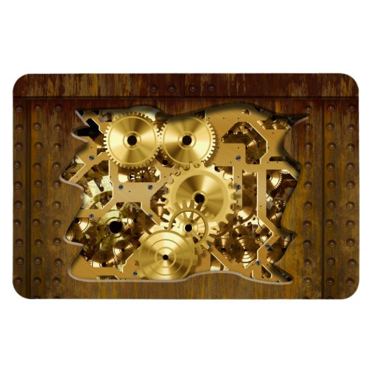 Radical Steampunk 3 Premium Magnet (Horizontal)