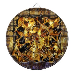 Radical Steampunk 4 Dart Board Dartscheibe