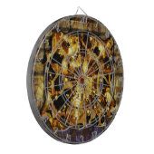 Radical Steampunk 4 Dart Board Dartscheibe (Vorderseite Links)
