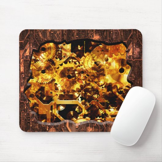 Radical Steampunk 7 Mousepad (Mit Mouse)
