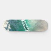 Radical Wave Individuelle Name Skateboard (Horizontal)