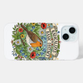 Radicalized by Basic Decency Aesthetic Art Bird Case-Mate iPhone Hülle (Rückseite (Horizontal))
