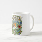 Radicalized by Basic Decency Aesthetic Art Bird Kaffeetasse (VorderseiteRechts)