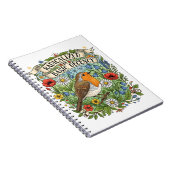 Radicalized by Basic Decency Aesthetic Art Bird Notizblock (Rechte Seite)