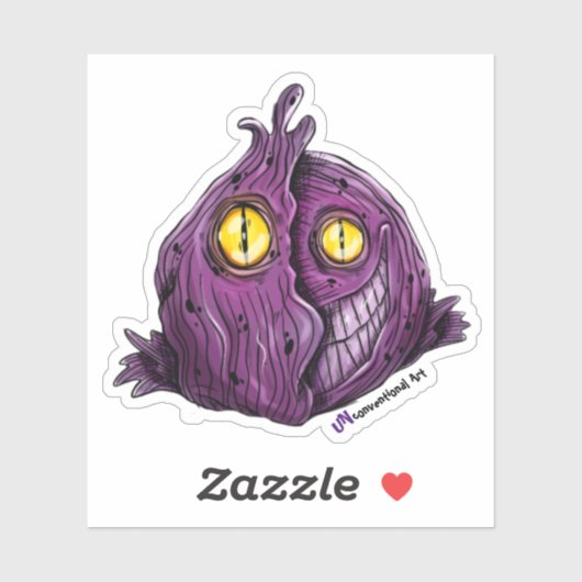 Radicchio Ball Sticker (Blatt)