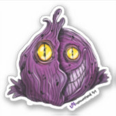 Radicchio Ball Sticker (Vorderseite)