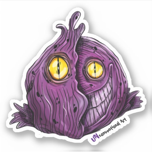 Radicchio Ball Sticker (Vorderseite)