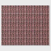 Radicchio, Blattgemüse.pnng Geschenkpapier (Flach)