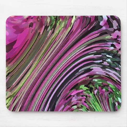 Radicchio Garden Salad Abstrakt Mousepad (Vorne)