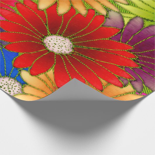 Radiergarten-Umschlagpapier Geschenkpapier (Ecke)