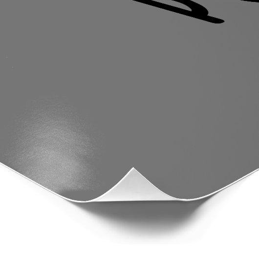 Radierposition | Farbiger Regenbogen und Blume Poster (Ecke)