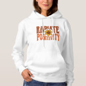 Radierposition Hoodie (Vorderseite)