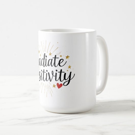 Radierposition - Motivierend Zitat Kaffeetasse (VorderseiteRechts)