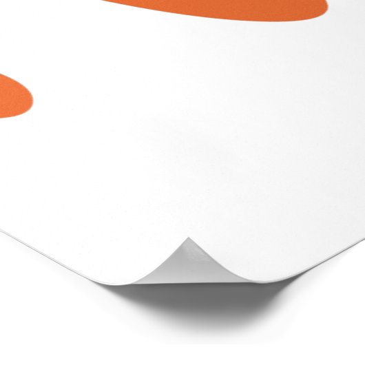 Radierposition Poster (Ecke)