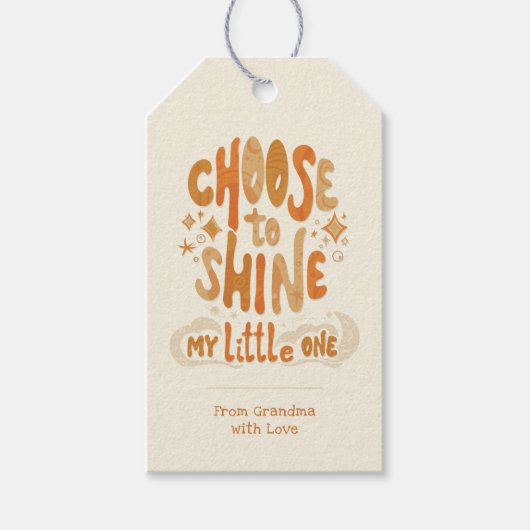 Radierposition: Wählen Sie Inspiration aus Geschenkanhänger (Vorderseite)