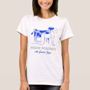 Radierpositive Einstellung mit Sonnenaufgang Funny T-Shirt