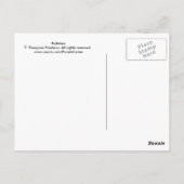 Radieschen Postkarte (Rückseite)