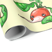 Radieschen radish geschenkpapier (Rolleneckpunkt)