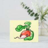 Radieschen radish postkarte (Stehend Vorderseite)