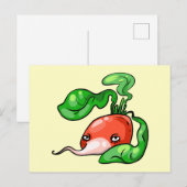 Radieschen radish postkarte (Vorne/Hinten)