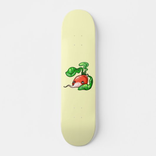 Radieschen radish skateboard (Vorne)