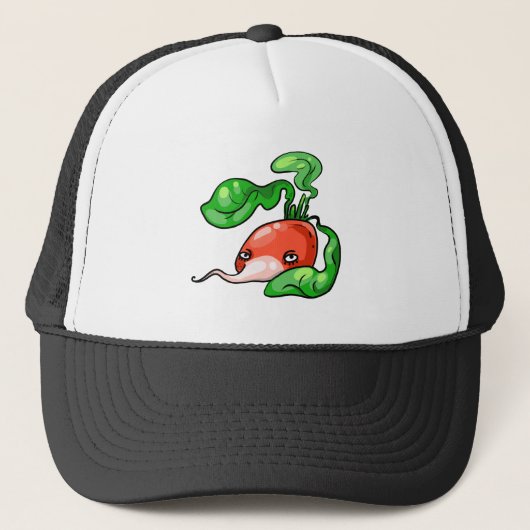 Radieschen radish truckerkappe (Vorderseite)