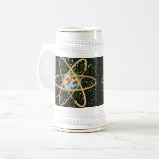 Radikal Atomisch Bierglas (Vorderseite Links)