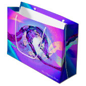 Radikale Art 25 Große Geschenktüte (Vorderseite Schrägansicht)