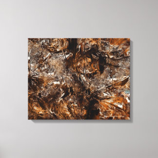 Radikale Art 2 überzogene Canvas Leinwanddruck