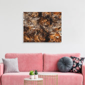 Radikale Art 2 überzogene Canvas Leinwanddruck (Insitu (Wohnzimmer))