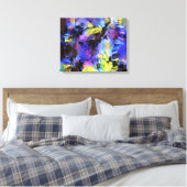Radikale Art 3 überzogene Canvas Leinwanddruck (Insitu (Schlafzimmer))