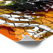 Radikale Art 4 Print Poster (Ecke)