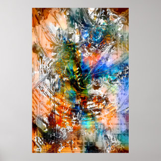 Radikale Art 4 Print Poster
