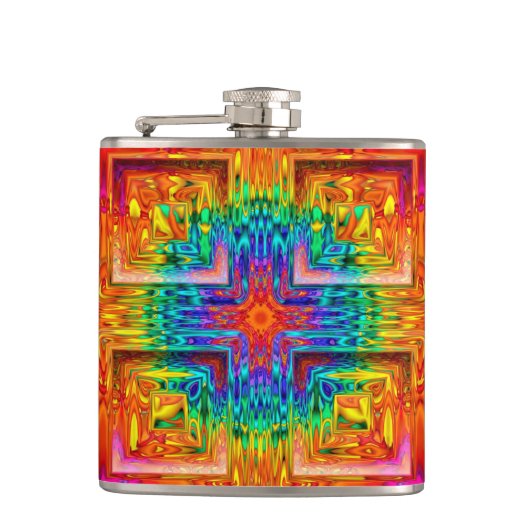 Radikale Art 58 Wrapped Flask Flachmann (Vorderseite)