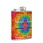 Radikale Art 58 Wrapped Flask Flachmann (Rechts)
