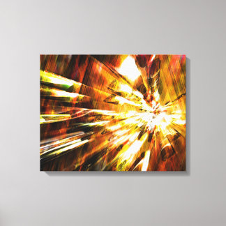 Radikale Art 6 überzogene Canvas Leinwanddruck