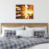 Radikale Art 6 überzogene Canvas Leinwanddruck (Insitu (Schlafzimmer))
