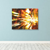 Radikale Art 6 überzogene Canvas Leinwanddruck (Insitu (Holzboden))