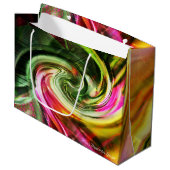 Radikale Art 7 Große Geschenktüte (Vorderseite Schrägansicht)