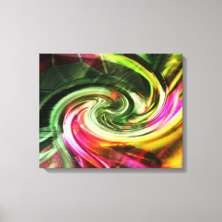 Radikale Art 7 überzogene Canvas Leinwanddruck