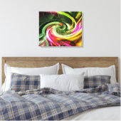 Radikale Art 7 überzogene Canvas Leinwanddruck (Insitu (Schlafzimmer))