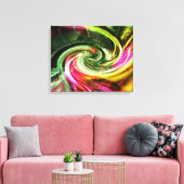 Radikale Art 7 überzogene Canvas Leinwanddruck (Insitu (Wohnzimmer))