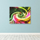 Radikale Art 7 überzogene Canvas Leinwanddruck (Insitu (Holzboden))