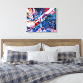 Radikale Art 8 Wrapped Canvas Leinwanddruck (Insitu (Schlafzimmer))