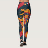 Radikale ästhetische Leggings AF/Yoga-Hosen (Rückseite)