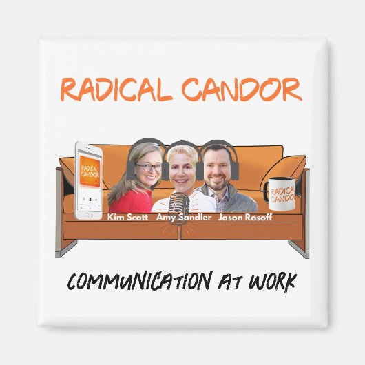 Radikale Candor Podcast-Magnete Magnet (Vorne)